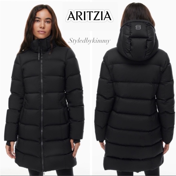 Aritzia Jackets & Blazers - Aritzia The SuperSnug Puff Mid Puffer Jacket in Black Size XL New NWT